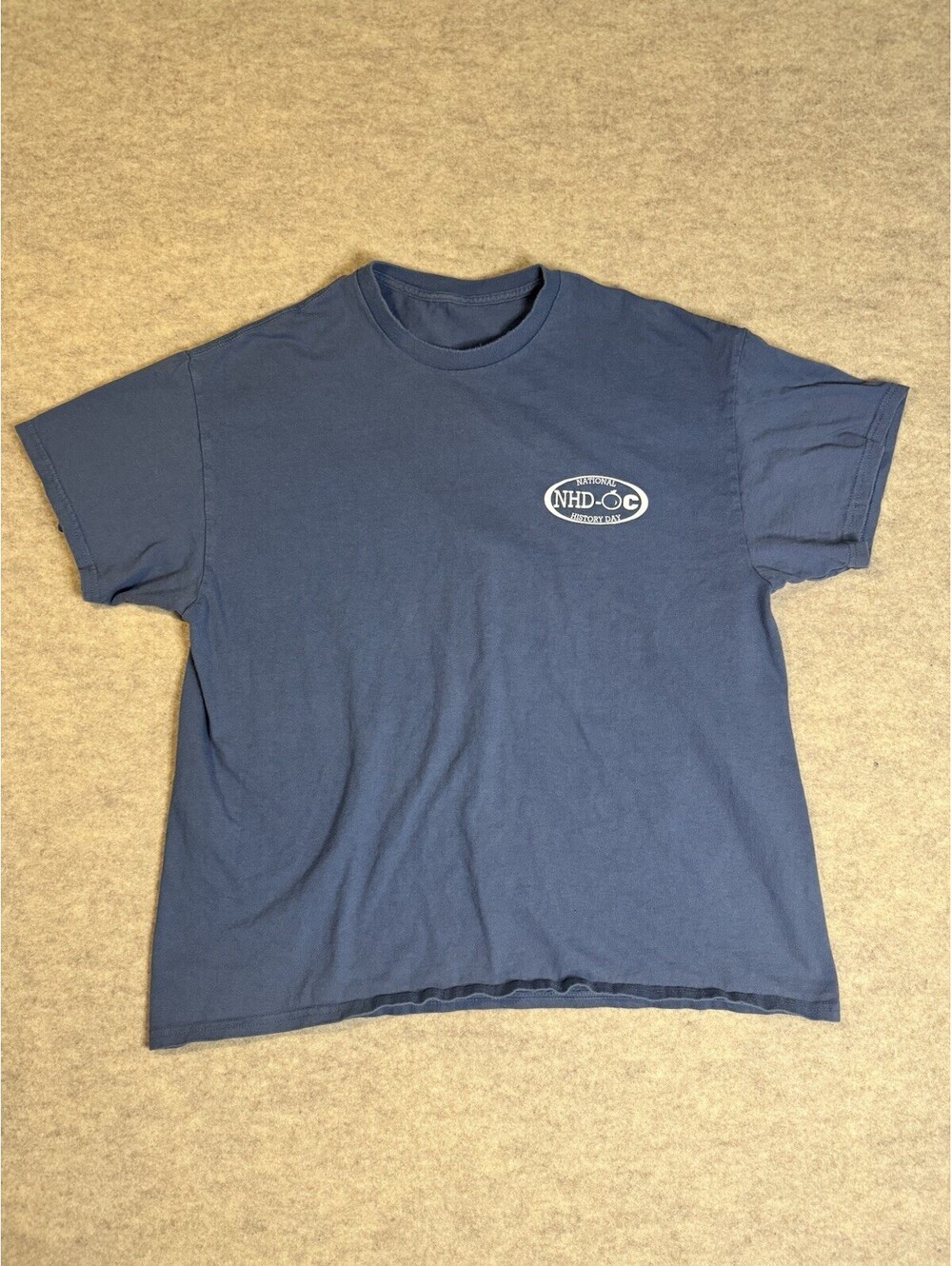 mens graphic t shirts Blue Large